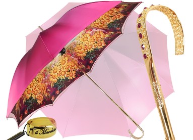 ombrello artigianale doppio tessuto